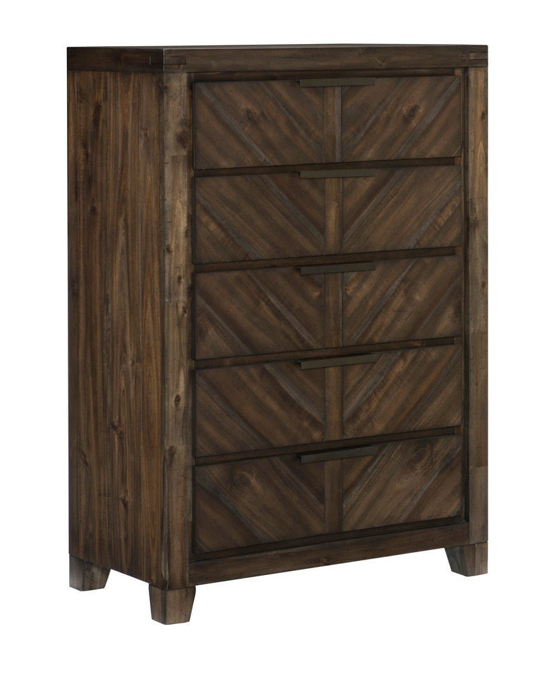 Parnell Rustic Panel Bedroom Set - Gate FurnitureBedroom Set