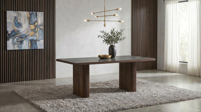 Parry 80-inch SmartTop™ Paladina Dining Table Dark Walnut - 193961