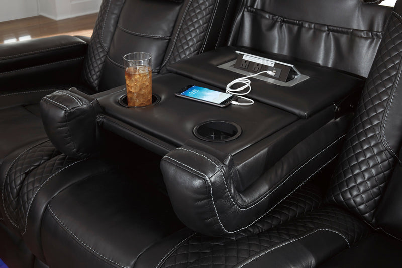 Party Time Power Reclining Sofa - 3700315 - Gate Furniture