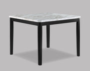 Pascal Black/Gray Square Counter Height Dining Set - Gate FurnitureCounter Height Set