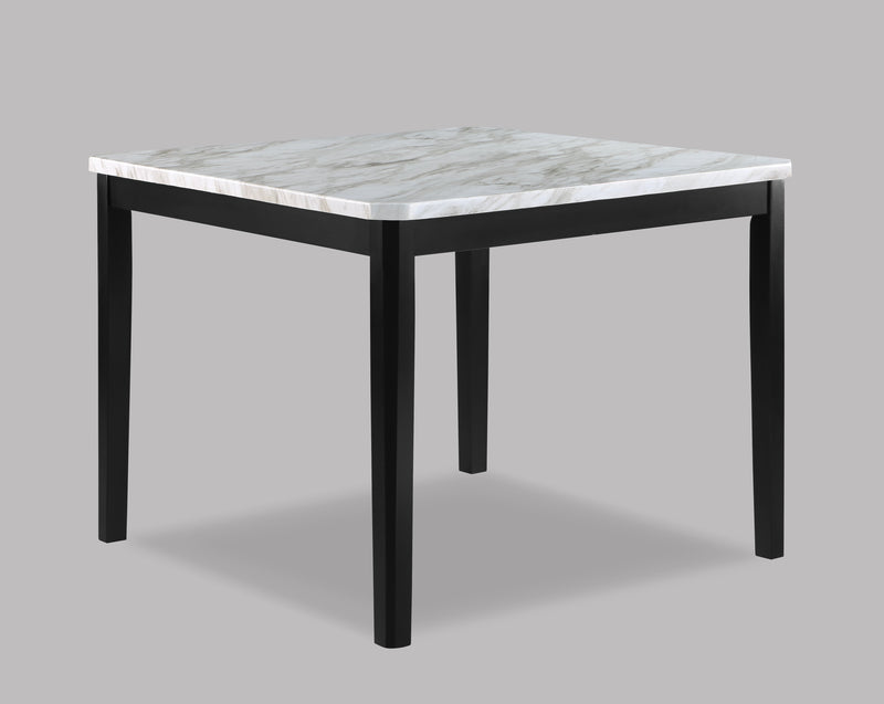Pascal Black/Gray Square Counter Height Dining Set - Gate FurnitureCounter Height Set