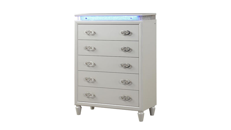 Perla/Passion Chest Milky White - Perla/Passion Chest Milky White