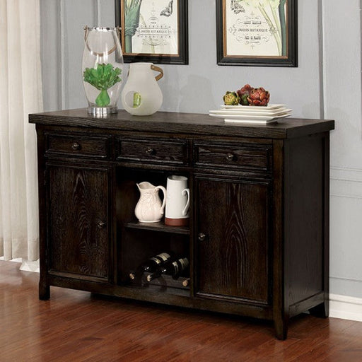 Patience Dark Walnut Server - CM3577WN-SV