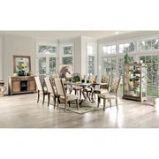 Patience Rustic Natural Tone/Beige Dining Table - CM3577T-TABLE