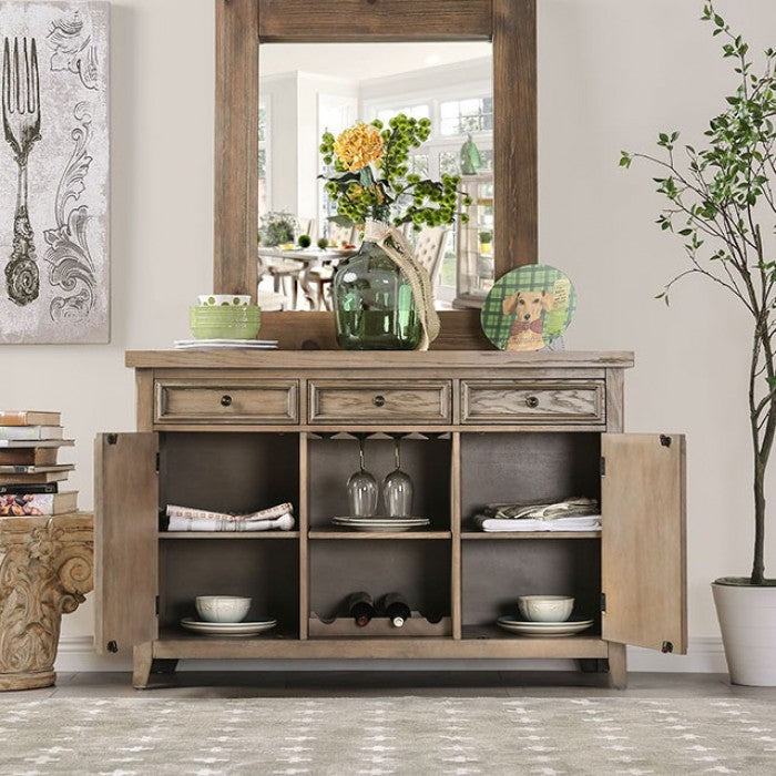 Patience Rustic Natural Tone Server - CM3577SV