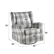 Patli Swivel Chair W/Glider - LV00922