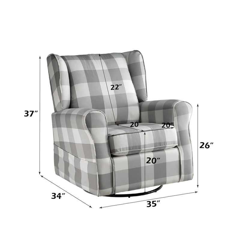 Patli Swivel Chair W/Glider - LV00922