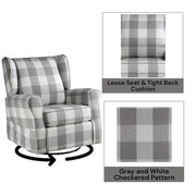 Patli Swivel Chair W/Glider - LV00922