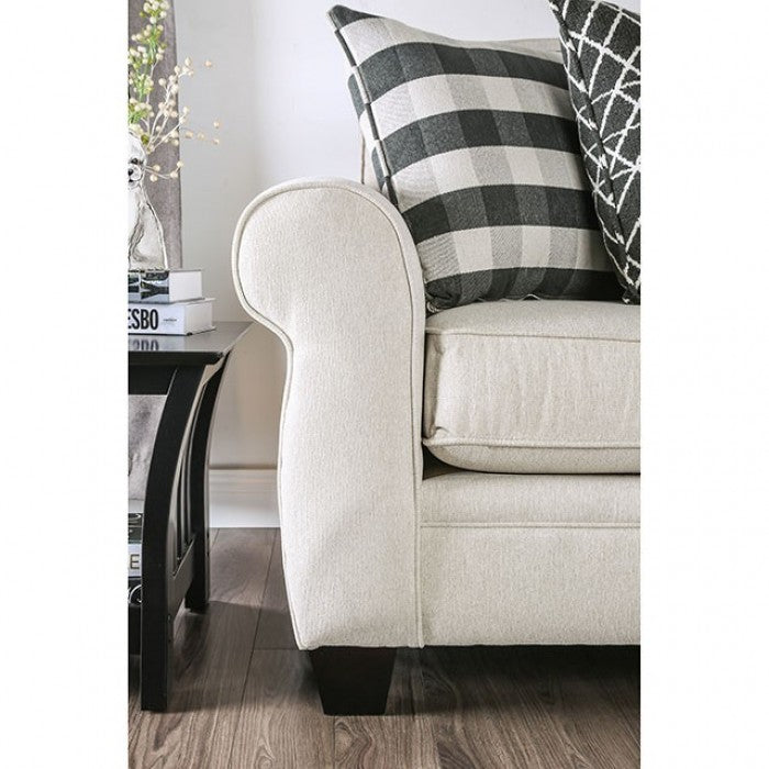 Patricia Ivory Sectional - SM8171-SECT