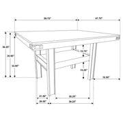 Patterson 7-piece Counter Height Dining Set Mango Oak  - 108888-S7