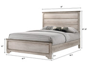 Patterson Driftwood Panel Bedroom Set - Gate FurnitureBedroom Set