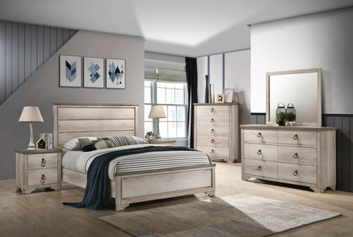 Patterson Driftwood Panel Youth Bedroom Set - Gate FurnitureYouth Bedroom Set