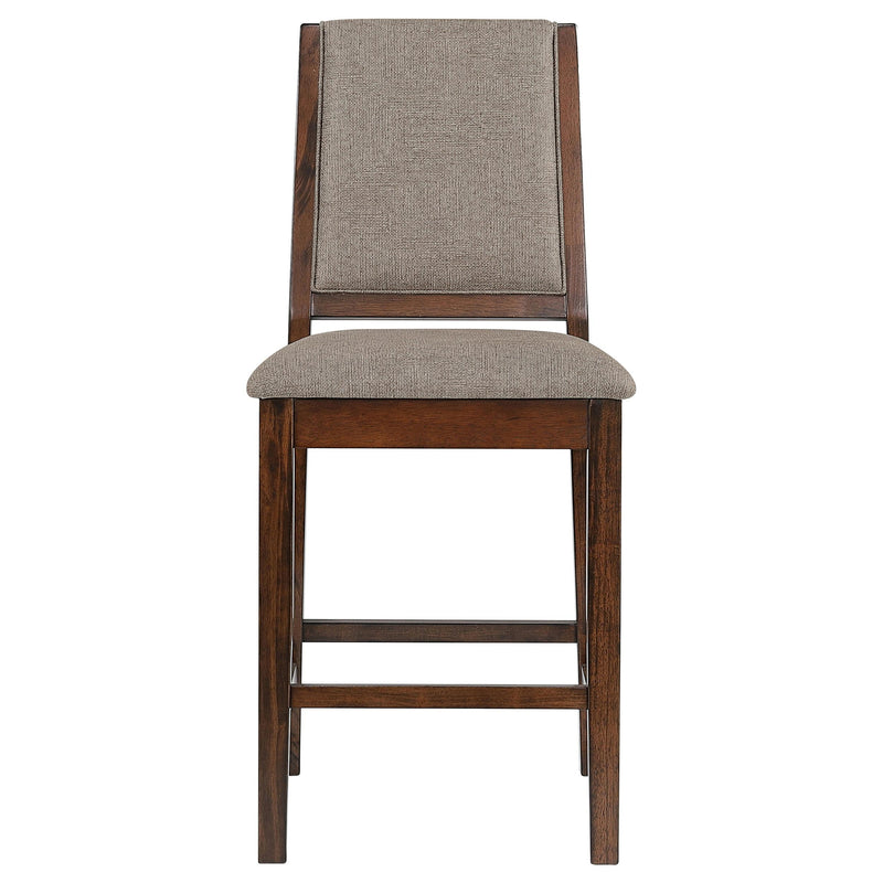 Patterson Upholstered Counter Chair Mango Oak (Set of 2) - 108889