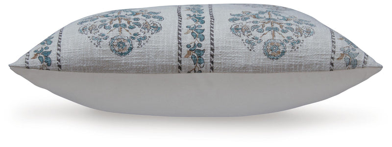 Paulmour Ivory/Green/Brown Pillow - A1001105P