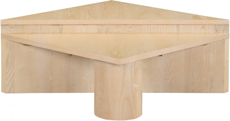 Pavillion Oak Veneer Coffee Table in Natural - 99003Natural-CT
