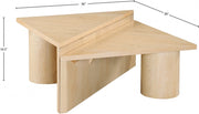 Pavillion Oak Veneer Coffee Table in Natural - 99003Natural-CT