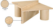 Pavillion Oak Veneer Coffee Table in Natural - 99003Natural-CT