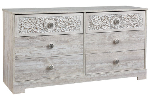 Paxberry Whitewash Dresser - EB1811-131 - Gate Furniture