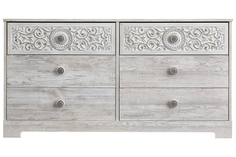 Paxberry Whitewash Dresser - EB1811-131 - Gate Furniture