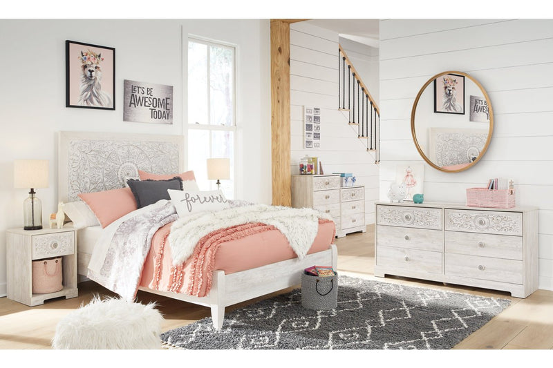 Paxberry Whitewash Dresser - EB1811-131 - Gate Furniture