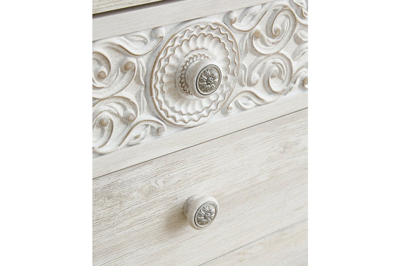 Paxberry Whitewash Dresser - EB1811-131 - Gate Furniture