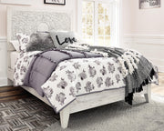 Paxberry Whitewash Full Panel Bed, Chest and Nightstand - B181B22