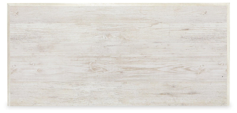 Paxberry Whitewash Full Panel Bed, Chest and Nightstand - B181B22