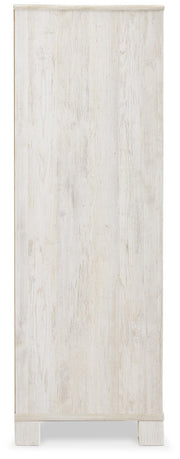 Paxberry Whitewash Full Panel Bed, Chest and Nightstand - B181B22