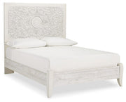 Paxberry Whitewash Full Panel Bed, Chest and Nightstand - B181B22