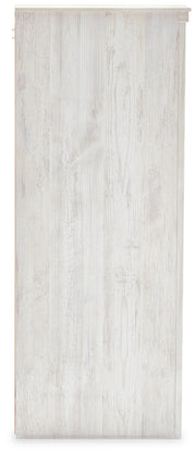 Paxberry Whitewash Full Panel Bed, Dresser and Nightstand - B181B23