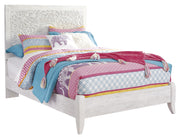 Paxberry Whitewash Full Panel Bed - Gate FurnitureFull Bed
