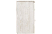Paxberry Whitewash Nightstand - Gate FurnitureNightstand
