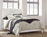 Paxberry Whitewash Queen Panel Bed, Dresser, 2 Chests and 2 Nightstands - B181B31