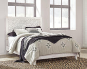 Paxberry Whitewash Queen Panel Bed, Dresser and Chest - B181B34