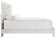 Paxberry Whitewash Queen Panel Bed - Gate FurnitureQueen Bed