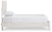 Paxberry Whitewash Twin Panel Bed, Chest and Nightstand - B181B24