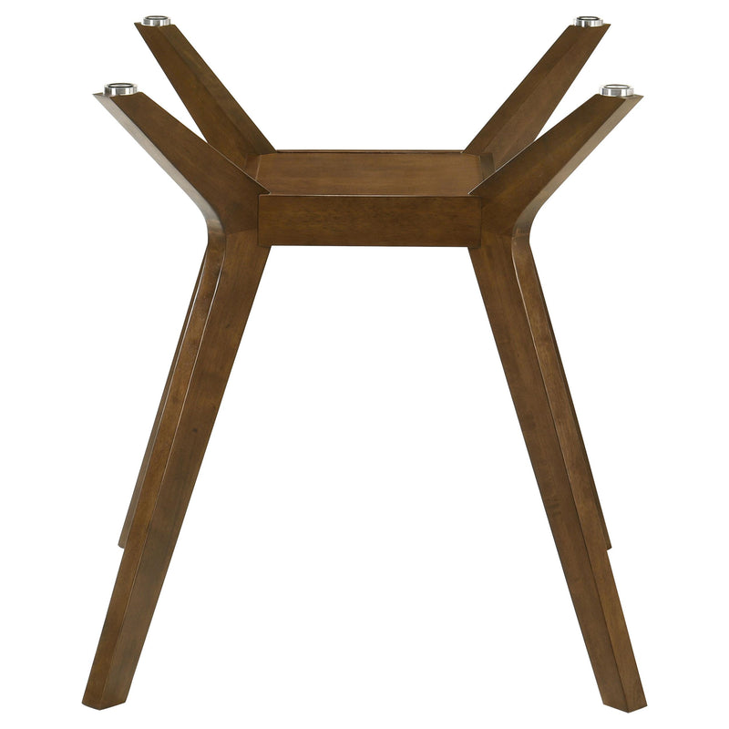 Paxton 5-piece Round Glass Top Counter Height Dining Set Grey - 122178-S5GRY
