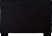 Paxton Chenille Fabric Full Bed (3 Boxes) Black - PaxtonBlack-F