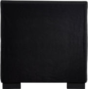 Paxton Chenille Fabric Twin Bed (3 Boxes) Black - Gate FurnitureTwin Bed