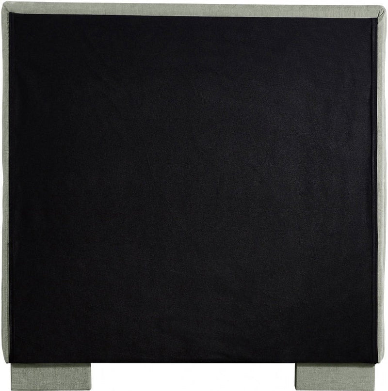 Paxton Chenille Fabric Twin Bed (3 Boxes) Mint - Gate FurnitureTwin Bed