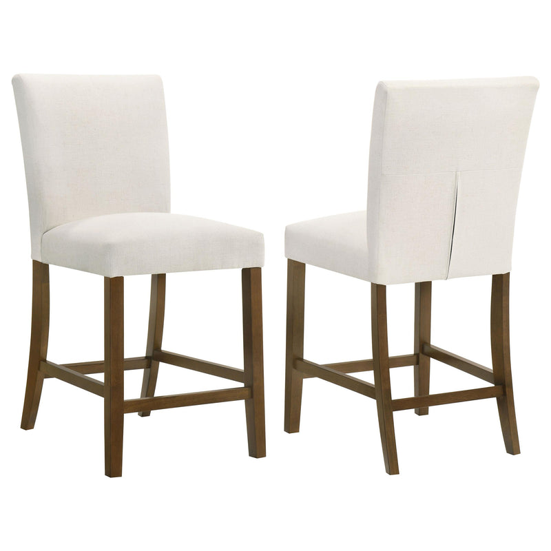 Paxton Upholstered Counter Height Dining Chair Beige (Set of 2) - 122179BGE