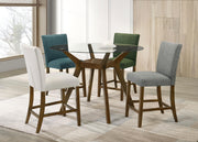 Paxton Upholstered Counter Height Dining Chair Beige (Set of 2) - 122179BGE