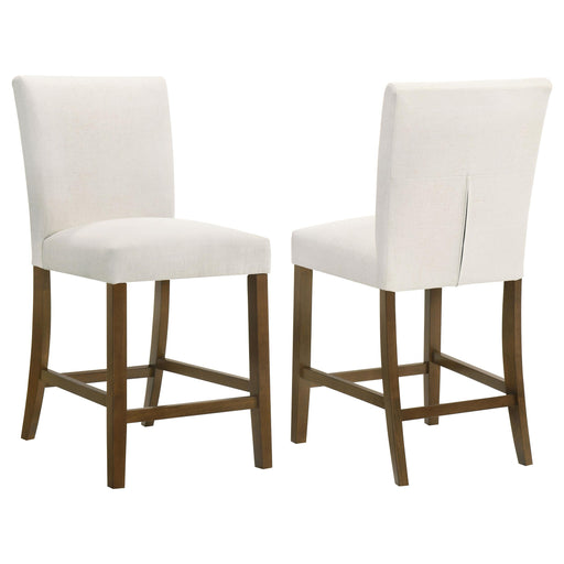 Paxton Upholstered Counter Height Dining Chair Beige (Set of 2) - 122179BGE