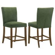 Paxton Upholstered Counter Height Dining Chair Green (Set of 2) - 122179GRN