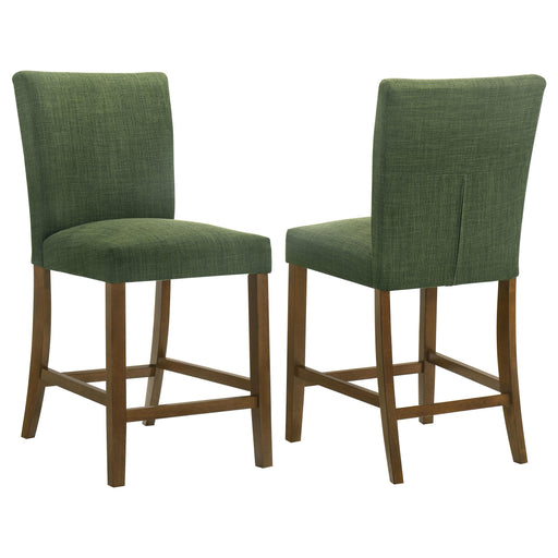 Paxton Upholstered Counter Height Dining Chair Green (Set of 2) - 122179GRN