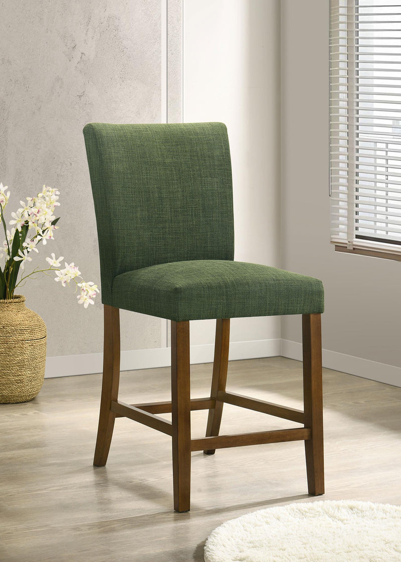Paxton Upholstered Counter Height Dining Chair Green (Set of 2) - 122179GRN