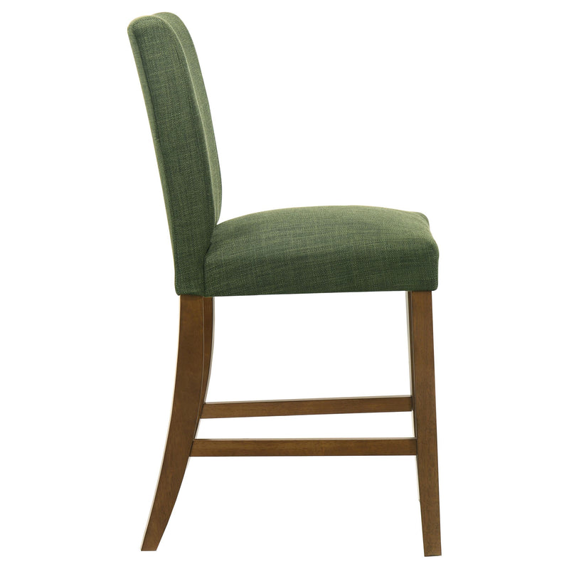 Paxton Upholstered Counter Height Dining Chair Green (Set of 2) - 122179GRN