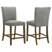 Paxton Upholstered Counter Height Dining Chair Grey (Set of 2) - 122179GRY