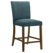 Paxton Upholstered Counter Height Dining Chair Teal Blue (Set of 2) - 122179TLB