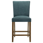 Paxton Upholstered Counter Height Dining Chair Teal Blue (Set of 2) - 122179TLB